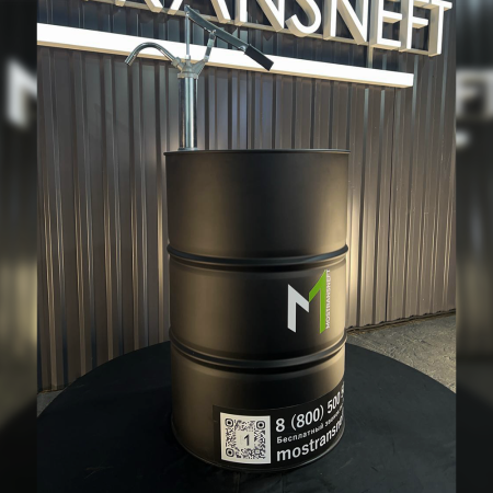 Бочка металлическая 200 литров с помпой черная матовая купить в Челябинске