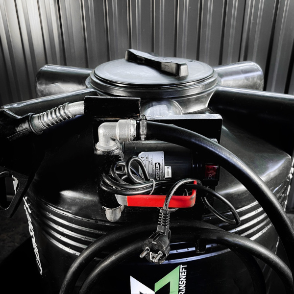 азс черная на 500л экономического класса с насосом 220v купить в Челябинске